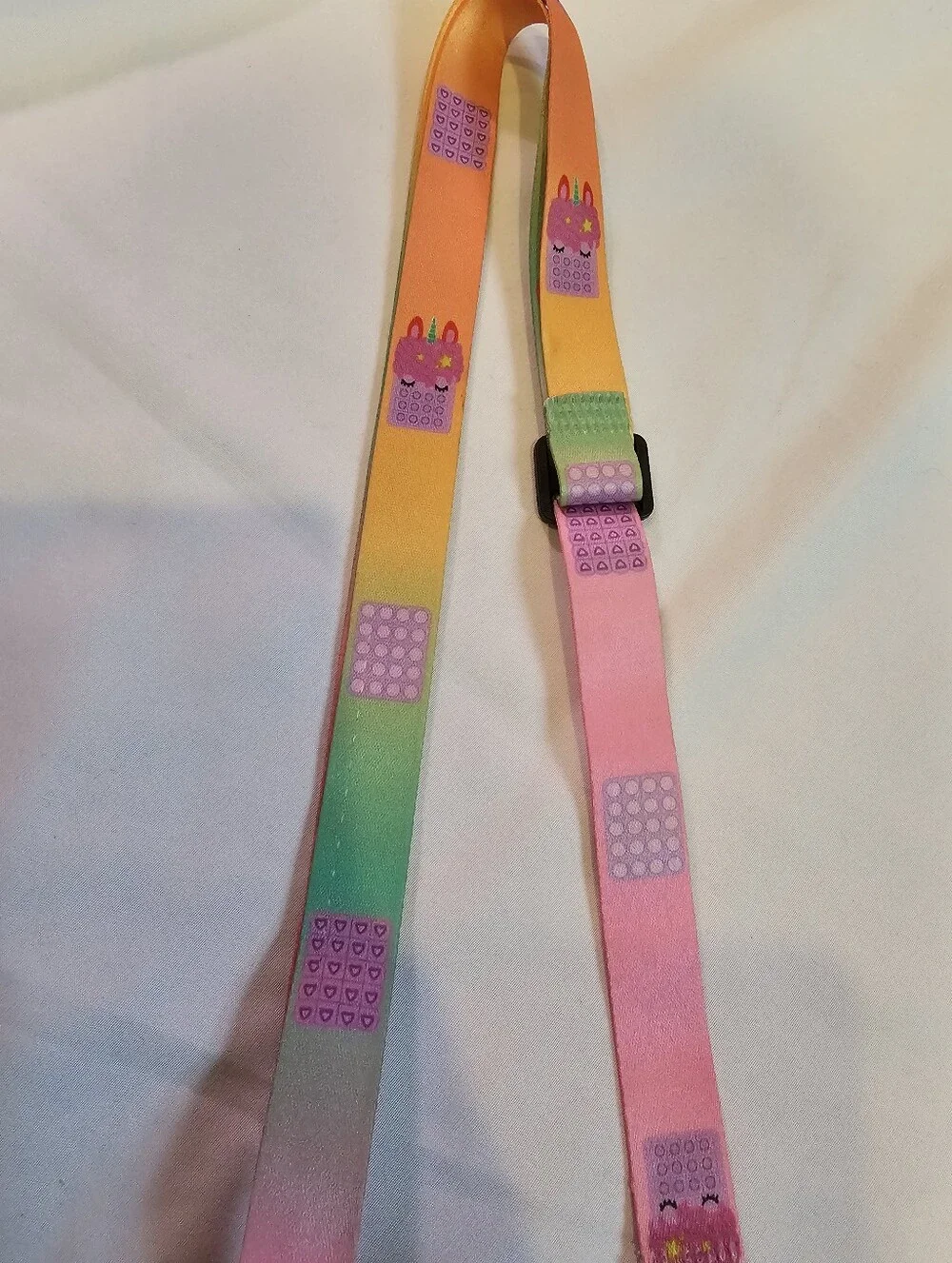 Unicorn Pop-It Crossbody Bag in Purple and Pink
